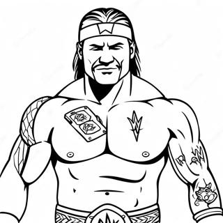 Pagina Para Colorear De Wwe 75367-18465