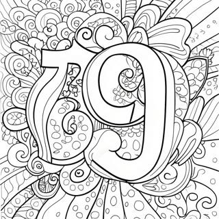 Pagina Para Colorear De Numeros Grandes Y Audaces 75499-18576