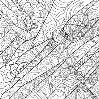 Pagina Para Colorear De Patrones De Colcha Abstractos Modernos 75603 18664