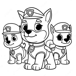 Pagina Para Colorear De Paw Patrol De Halloween 75729-18748