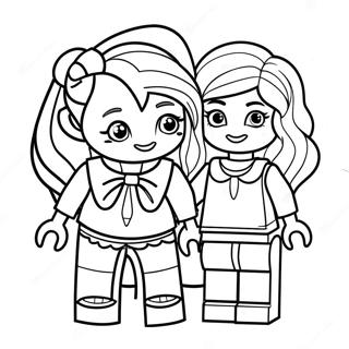 Pagina Para Colorear De Lego Friends 75857-18846