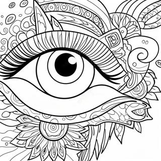 Ojo Páginas para colorear