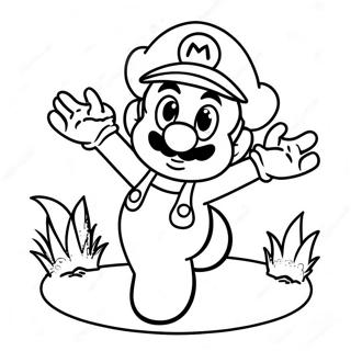 Super Mario Odyssey Páginas Para Colorear