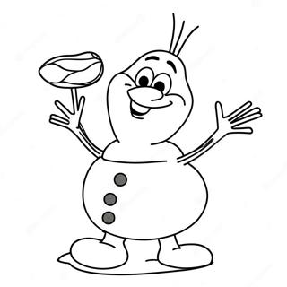 Princesa Disney De Frozen Páginas para colorear