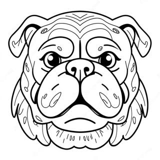 Bulldog Páginas para colorear