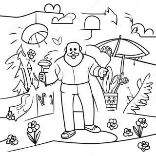 Turning Red Páginas para colorear