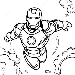 Iron Man Páginas Para Colorear