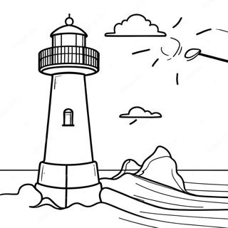 Pagina Para Colorear Del Faro De Outer Banks 76550-19396