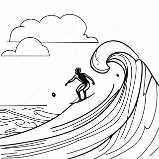 Pagina Para Colorear De La Aventura De Surf En Outer Banks 76552 19403