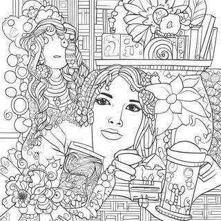 Pagina Para Colorear De Arte En Pixeles Colorido 76755-19552
