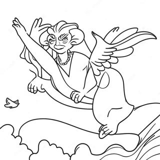 Pagina Para Colorear De Diluc En Accion 76983 19712