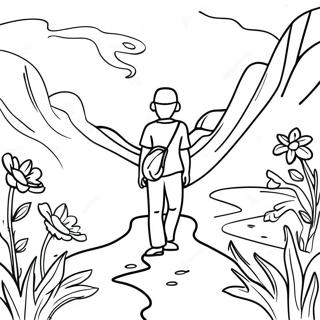 Pagina Para Colorear De Viaje De Recuperacion De Adicciones Esperanzador 77035-19754