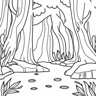 Bosque Páginas para colorear