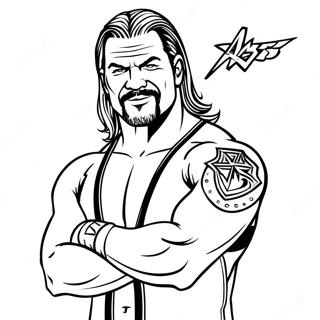 Pagina Para Colorear De Wwe 77756-20306