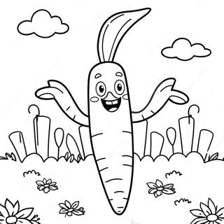 Zanahoria Páginas para colorear