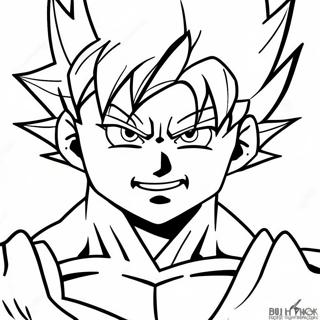 Pagina Para Colorear De Goku Black 77912-20426