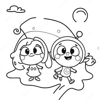 Pagina Para Colorear De La Aventura Magica De Cosmo Y Wanda 78378-20796