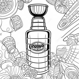 Pagina Para Colorear De La Copa Stanley 78608-20967