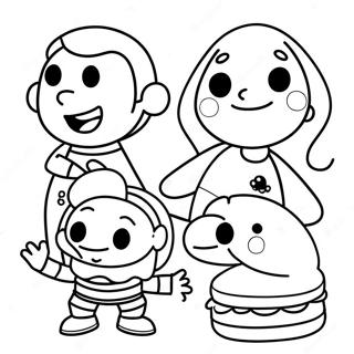 Pagina Para Colorear De Personajes De Pbs Kids 79022-21290