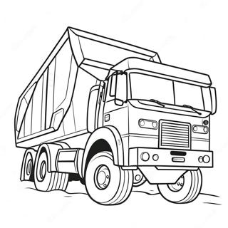 Pagina Para Colorear De Un Camion Volquete 79228-21446