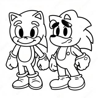 Pagina Para Colorear De Sonic Y Mario 79820-21896