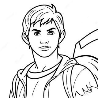 Percy Jackson Páginas Para Colorear