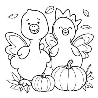 Acción De Gracias De La Iglesia Infantil Religiosa Páginas para colorear