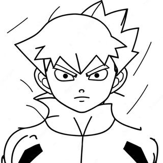 Pagina Para Colorear De Killua Zoldyck Con Relampago 81107-22904