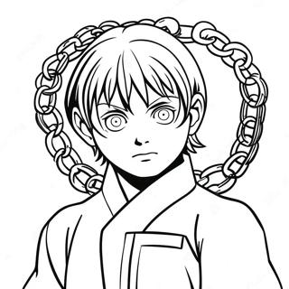 Kurapika Con Cadena Pagina Para Colorear 81108-22908