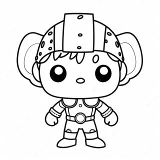 Funko Pop Páginas Para Colorear