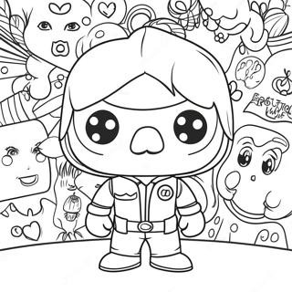 Pagina Para Colorear De Funko Pop 81234-22994