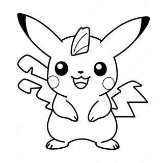 Pagina Para Colorear De Pikachu De Halloween 81414-23134