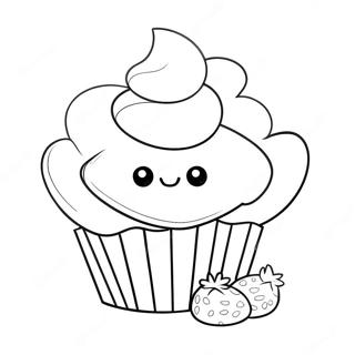 Bluey Muffin Páginas Para Colorear