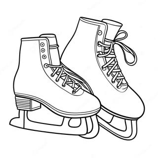 Pagina Para Colorear De Patinaje Sobre Hielo 82495-24003