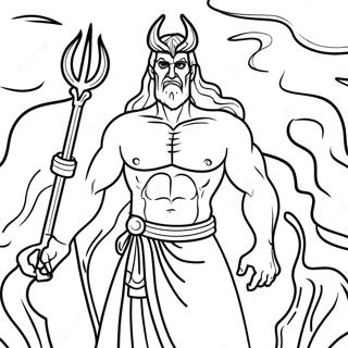 Dioses Griegos Páginas para colorear