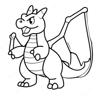 Pagina Para Colorear De Charizard Gigantamax 82624-24105