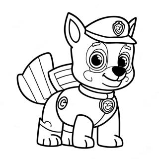 Paw Patrol Páginas Para Colorear