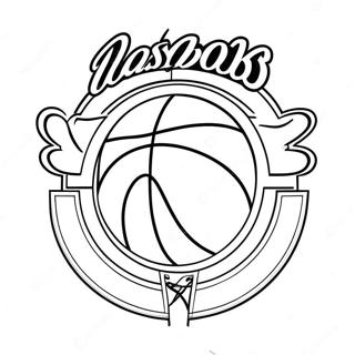 Pagina Para Colorear Del Logo De La Nba 83036-24424