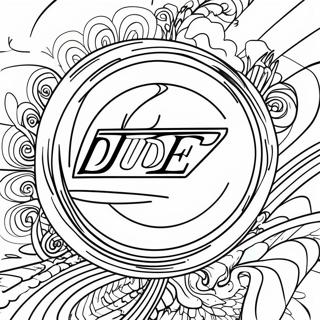 Pagina Para Colorear Del Logo De Dude Perfect 83163-24524