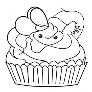 Pagina Para Colorear De Hornear Cupcakes Deliciosos 83446-24752