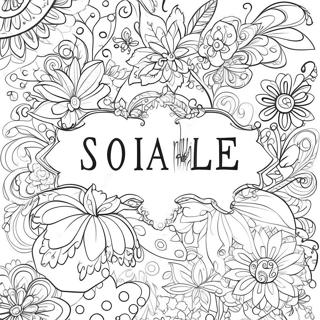 Pagina Para Colorear De Nombre Personalizado Caprichoso 83600 24874