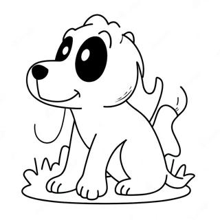 Pagina Para Colorear De Perro Fantasma Jugueton 84011-25200