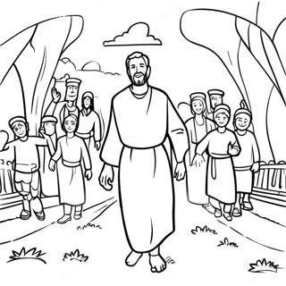 Pagina Para Colorear De Un Viaje De Fe Alegre 84215-25353