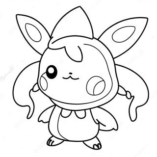 Pagina Para Colorear De Pokemon Lindos En Disfraces 84930-25911