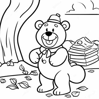 Los Osos Berenstain Páginas Para Colorear