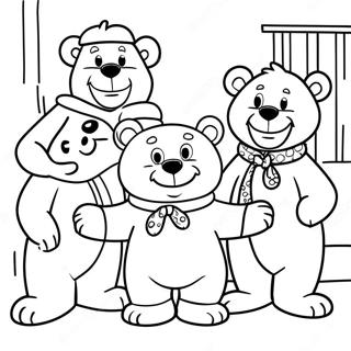 Pagina Para Colorear De Diversion Familiar De Los Osos Berenstain 85033 26079
