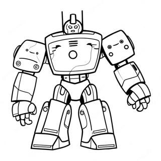 Pagina Para Colorear De Rescue Bot Transformandose 85084-26119