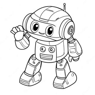 Pagina Para Colorear De Rescue Bot Aventurero 85086-26126