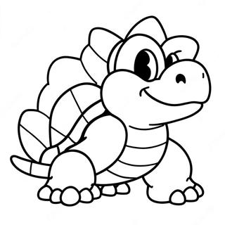 Koopa Páginas Para Colorear