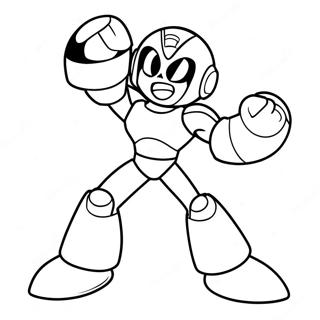 Pagina Para Colorear De Megaman 85749-26626